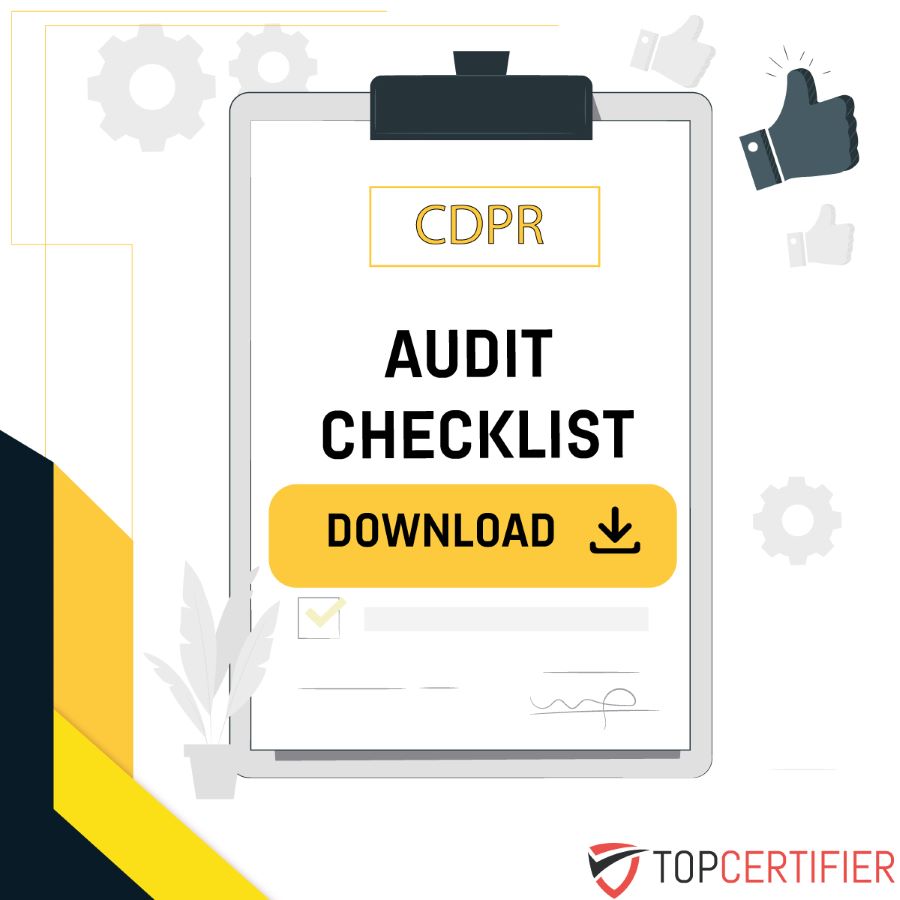 GDPR  Audit Checklist